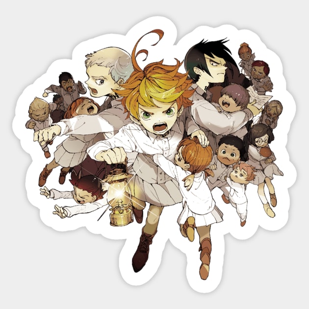 The Promised Neverland Sticker by katelin1